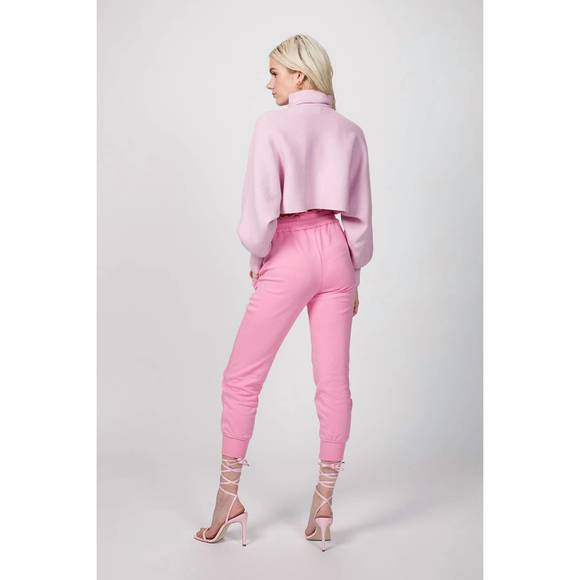NEW CAMI NYC lynley track pant in bubblegum - Picture 3 of 3